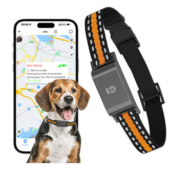Smart GPS Pet Tracker Collar for Cats and Dogs Real-Time Location Tracking Anti-Lost Device Collar OEM&ODM