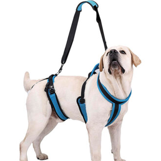 Dog Lift Harness Full Body Support Sling with Handle Adjustable Padded Dog Support Harness Set for Front and Rear Legs Support