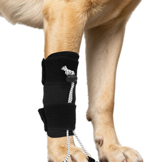 Dog Canine Rear Leg Hock Joint Brace Compression Wrap Brace Dog Leg Sleeve Protectors