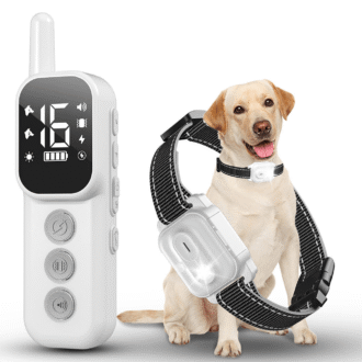 New Upgraded Dog Trainer Electronic Collar Waterproof High Sensitivity Anti Bark Training Collar